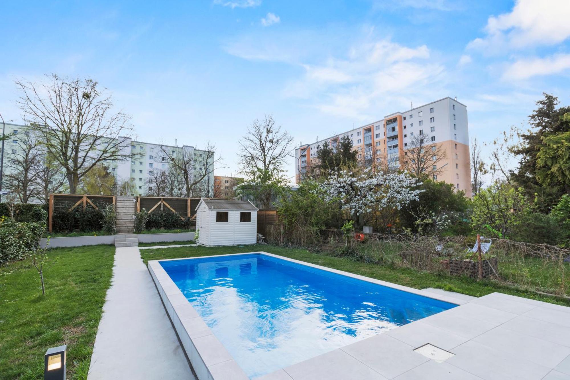 Villa Jaeger Mit Pool In Wien Экстерьер фото