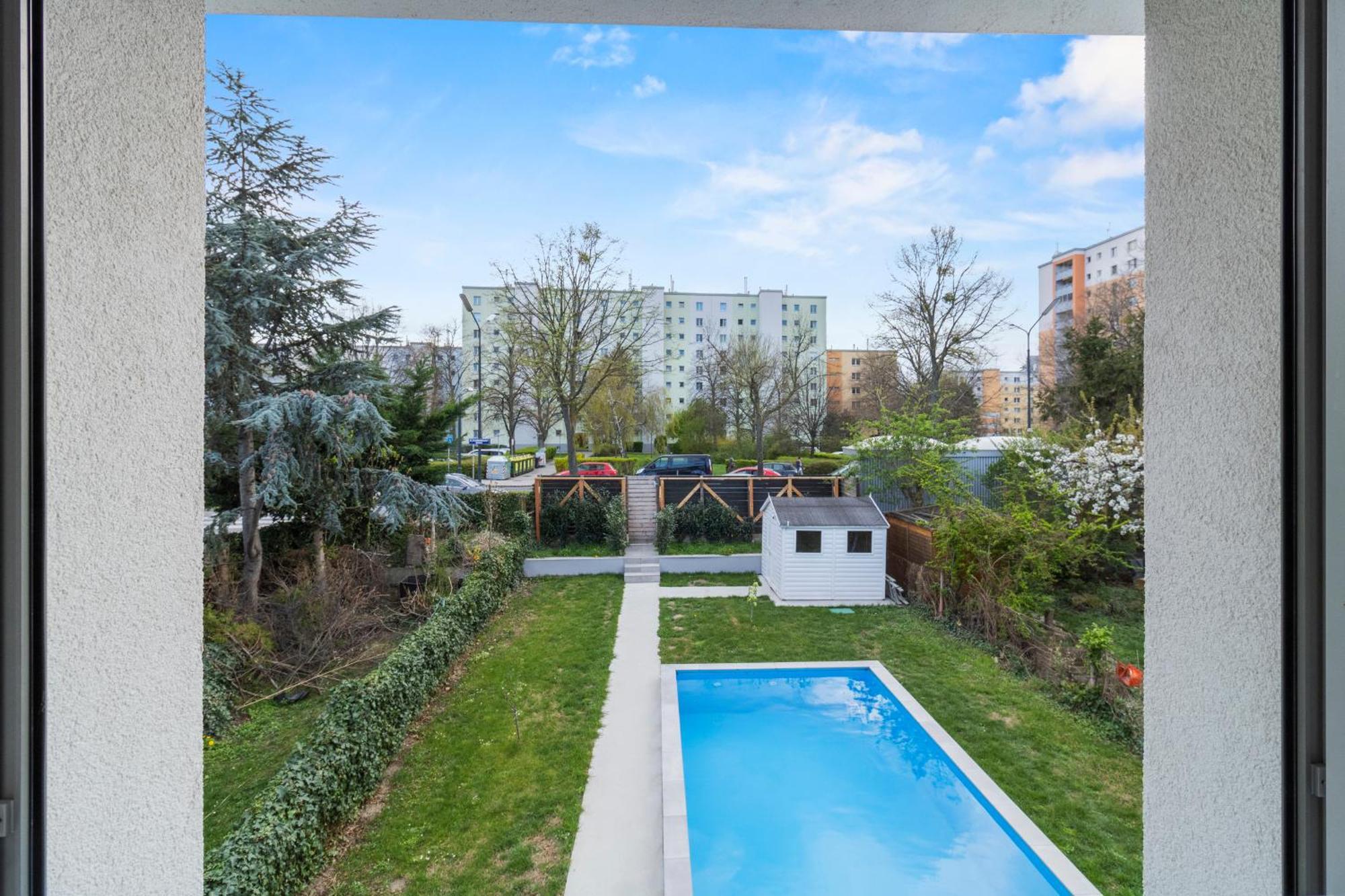 Villa Jaeger Mit Pool In Wien Экстерьер фото