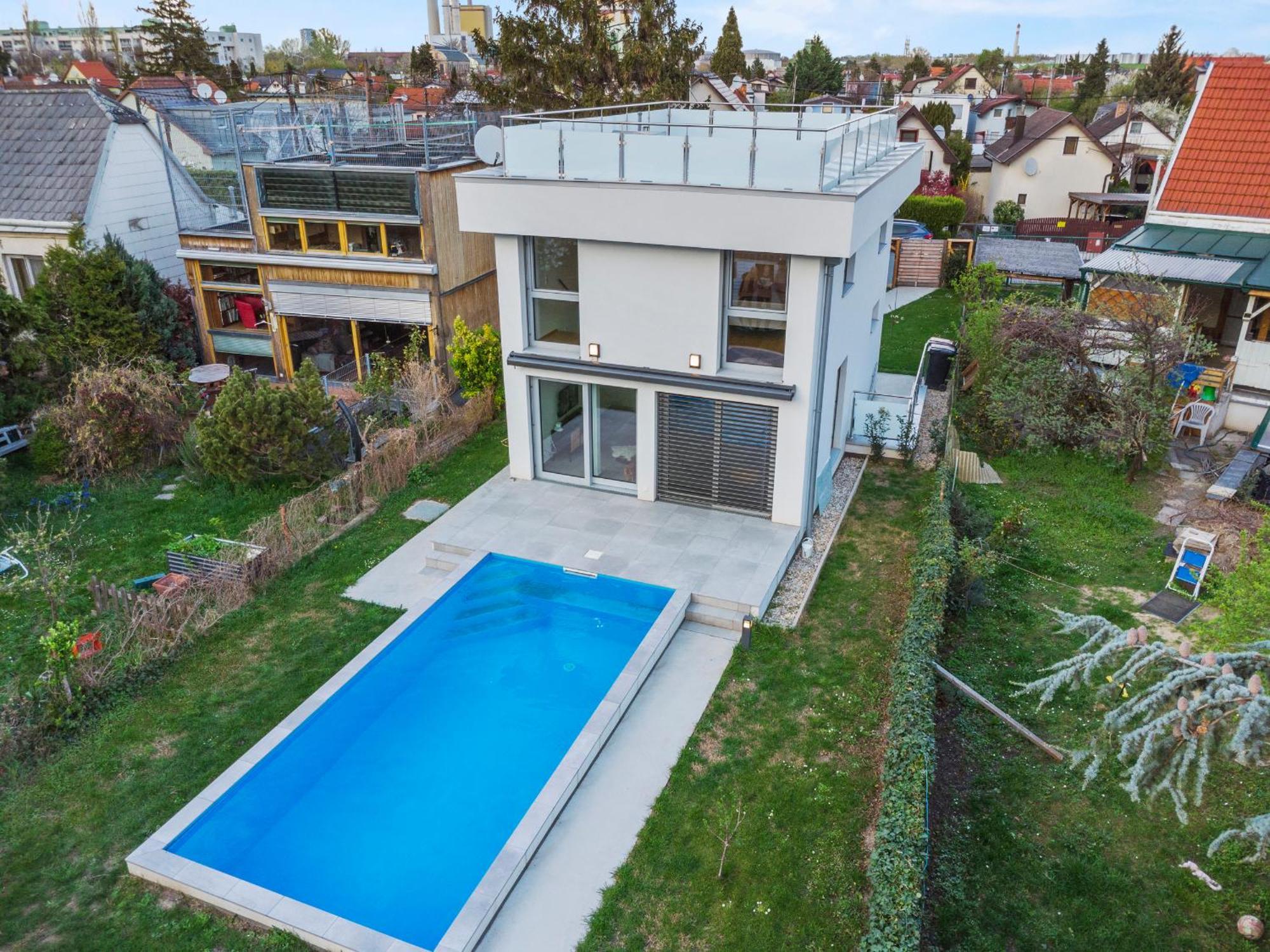 Villa Jaeger Mit Pool In Wien Экстерьер фото