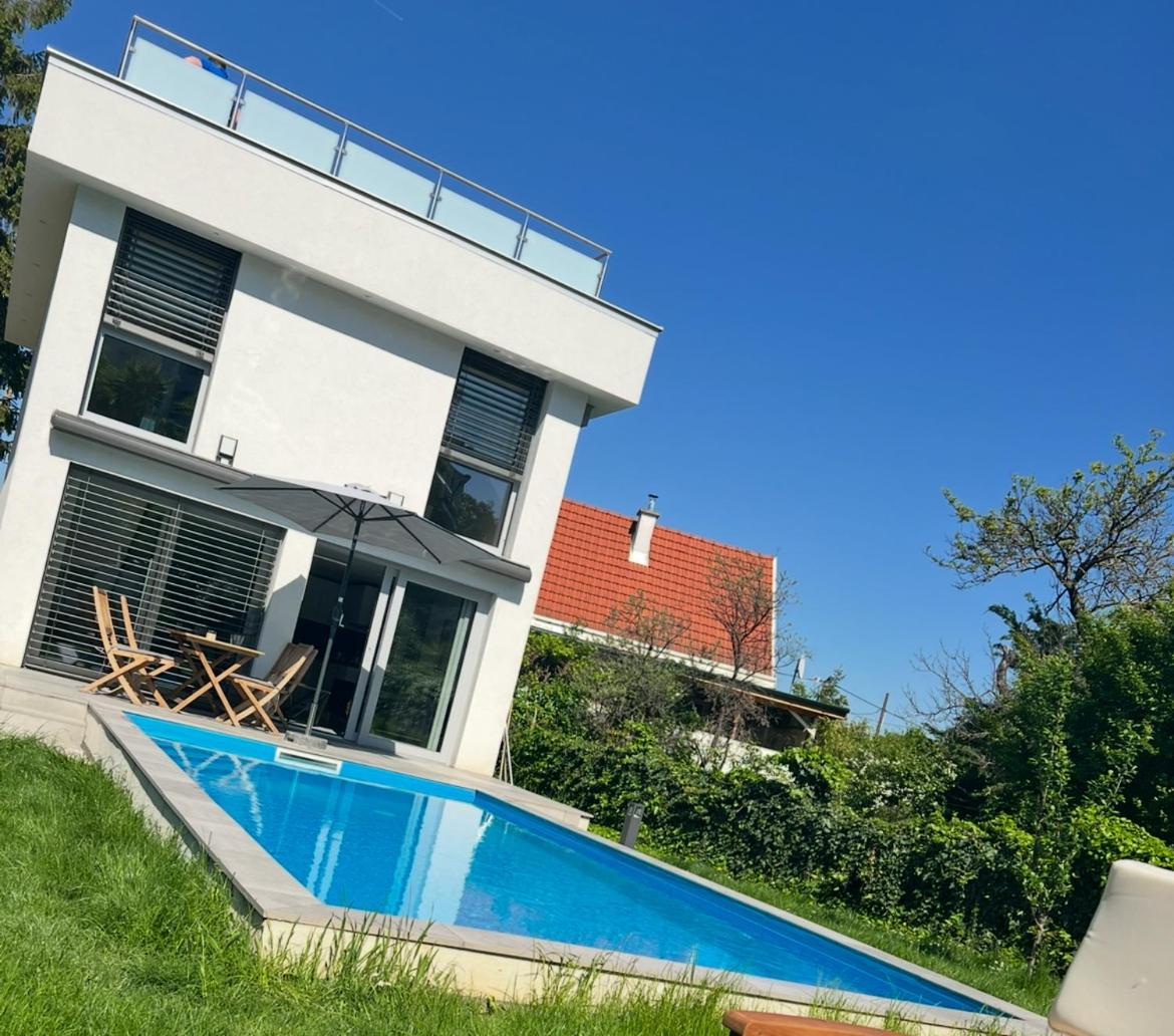 Villa Jaeger Mit Pool In Wien Экстерьер фото
